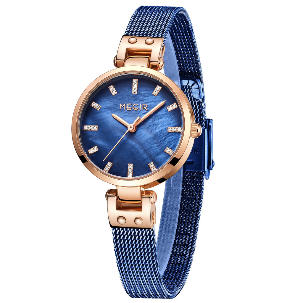MEGIR Watches for Women Top Brand Fashion Ladies Wristwatch Waterproof Female Quartz Luxury Watch Montre Femme 7025-15